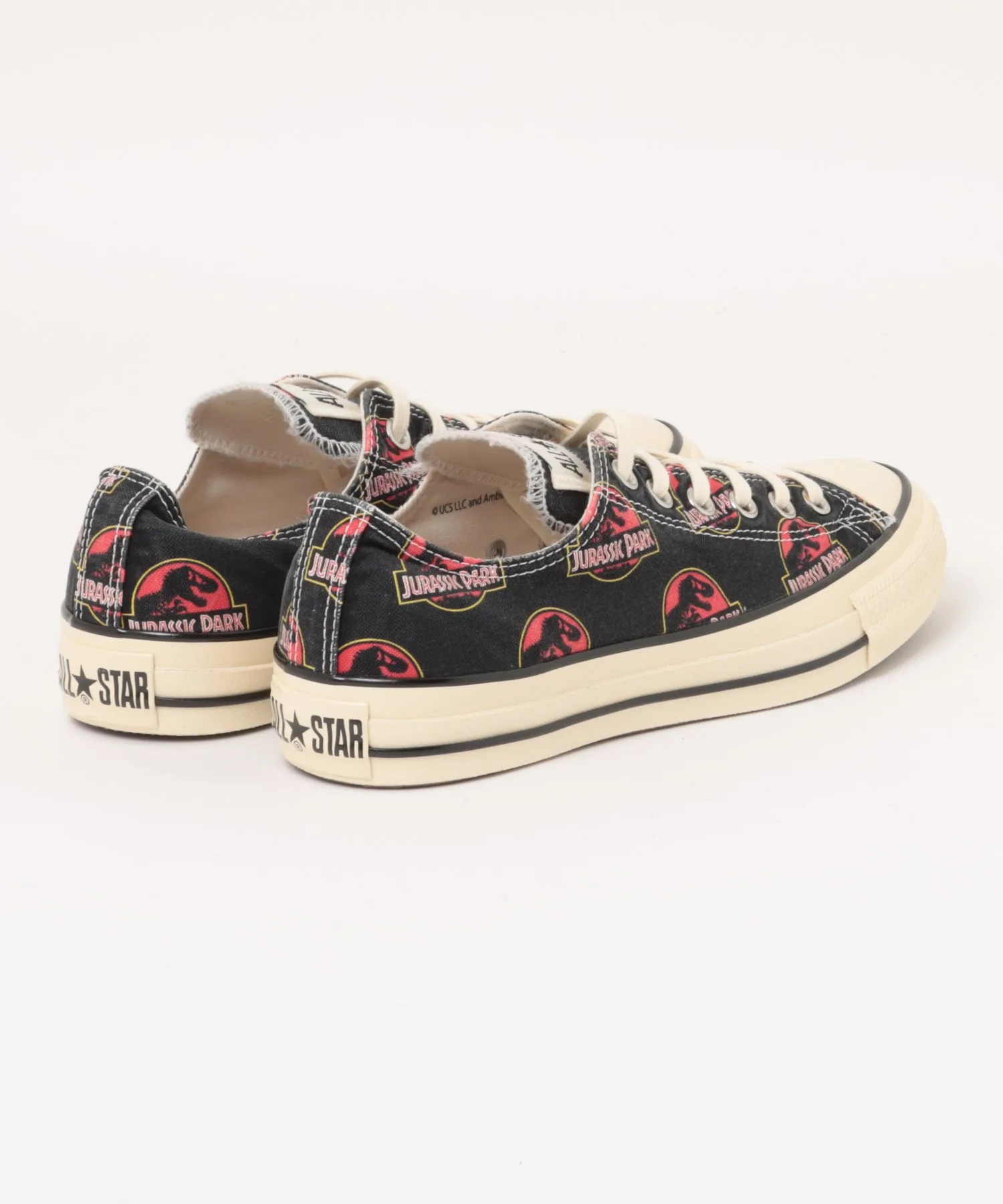 Кроссовки CONVERSE ALL STAR AGED LG OX JURASSIC PARK черные — фото 3