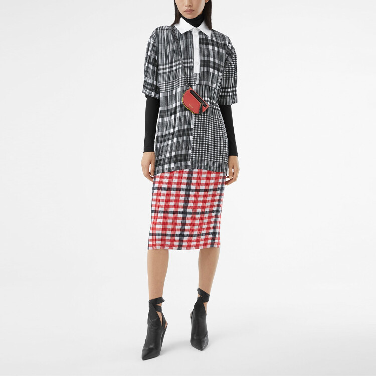 Рубашка-поло Burberry унисекс, цвет черный — фото 3