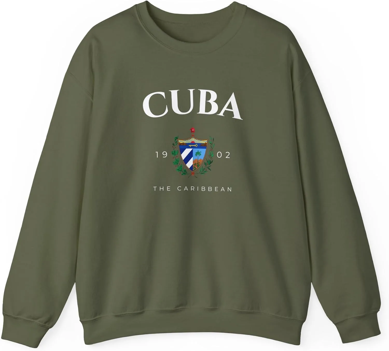 

Толстовка Heavy Blend с гербом Кубы