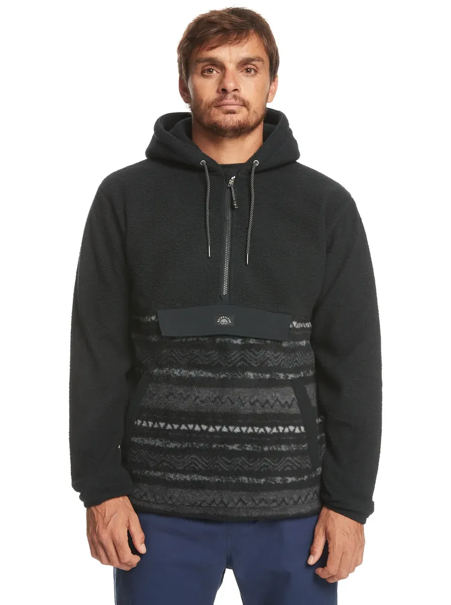 

Толстовка Quiksilver с капюшоном "Чистые берега", черный