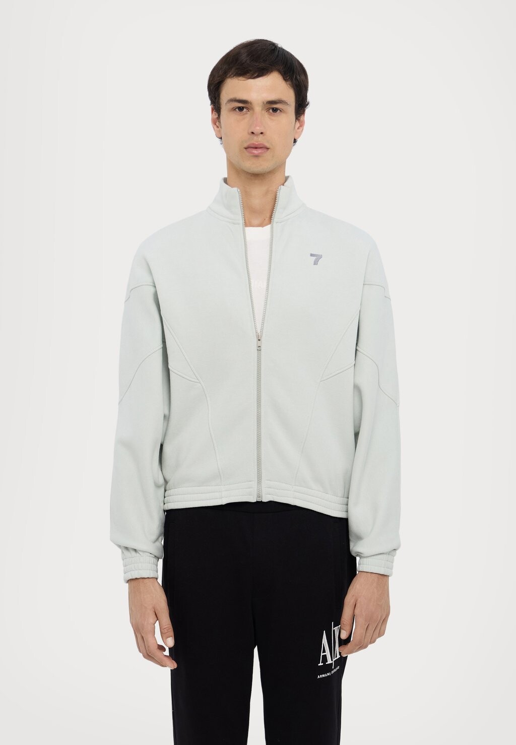 

Толстовка ORGANIC FULL ZIP UNISEX 7 DAYS Active, серый