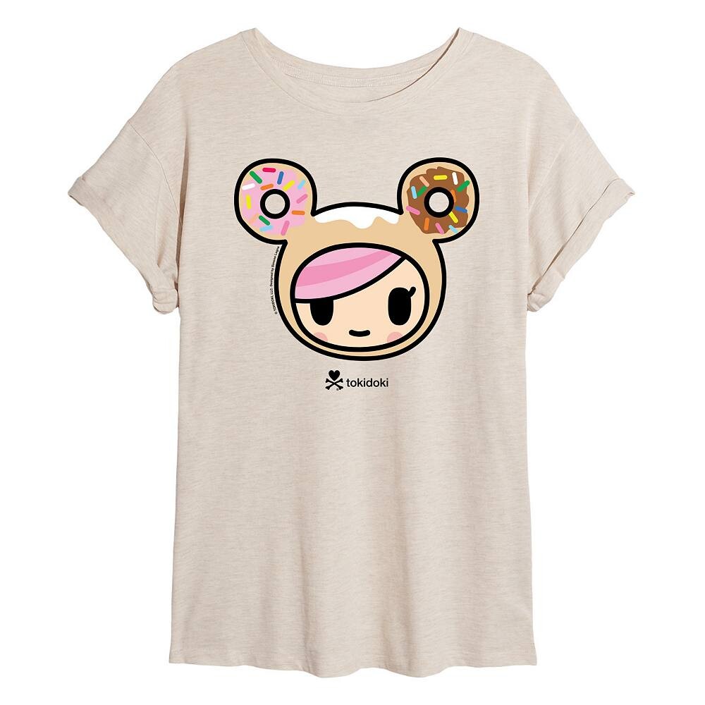 

Большая футболка Tokidoki Donutella для юниоров Licensed Character, бежевый