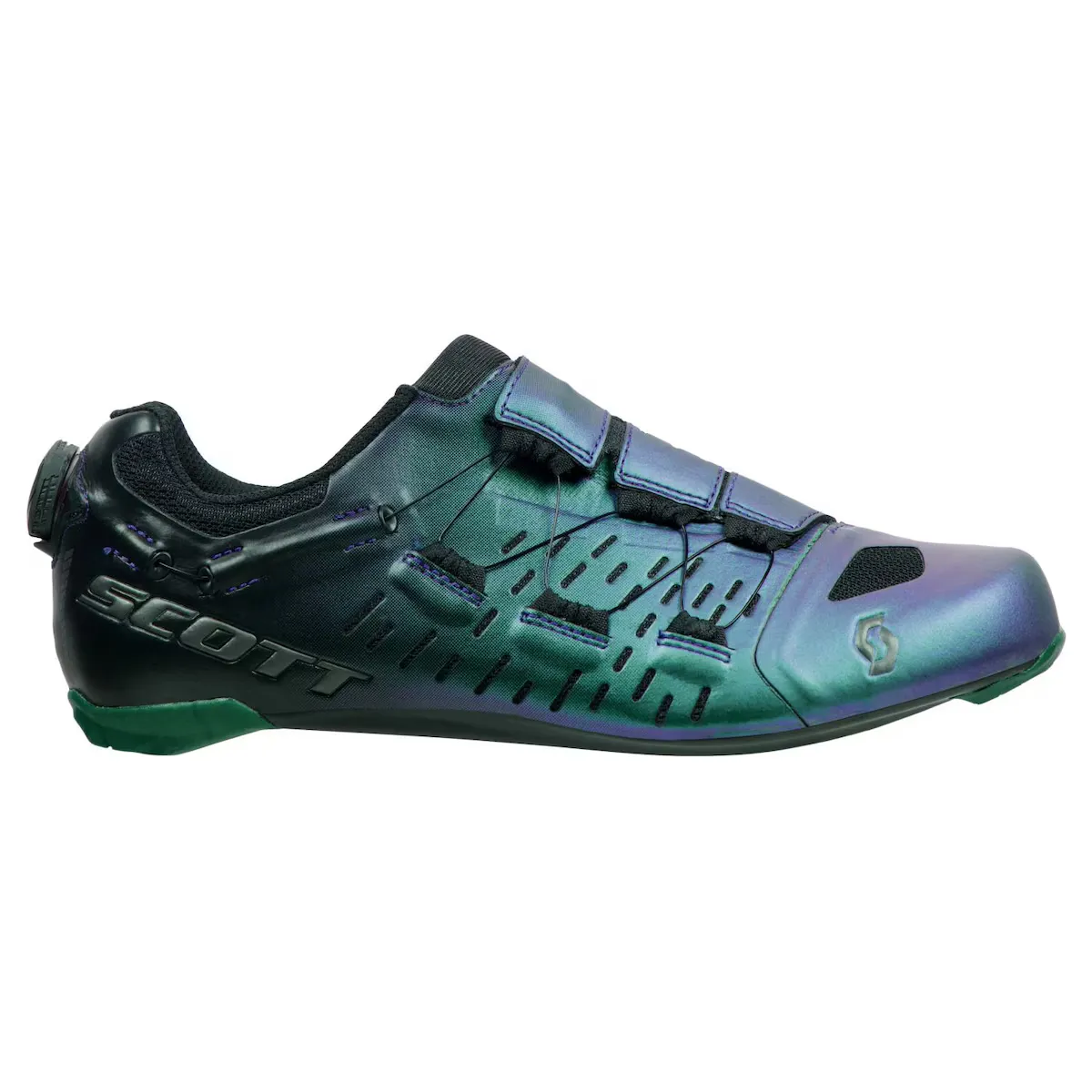 

Мужская велообувь ROAD TRI CARBON Scott, зеленый