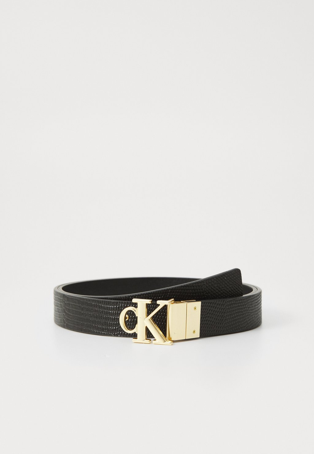 

Пояс MONOGRAM BUCKLE Calvin Klein Jeans, черный