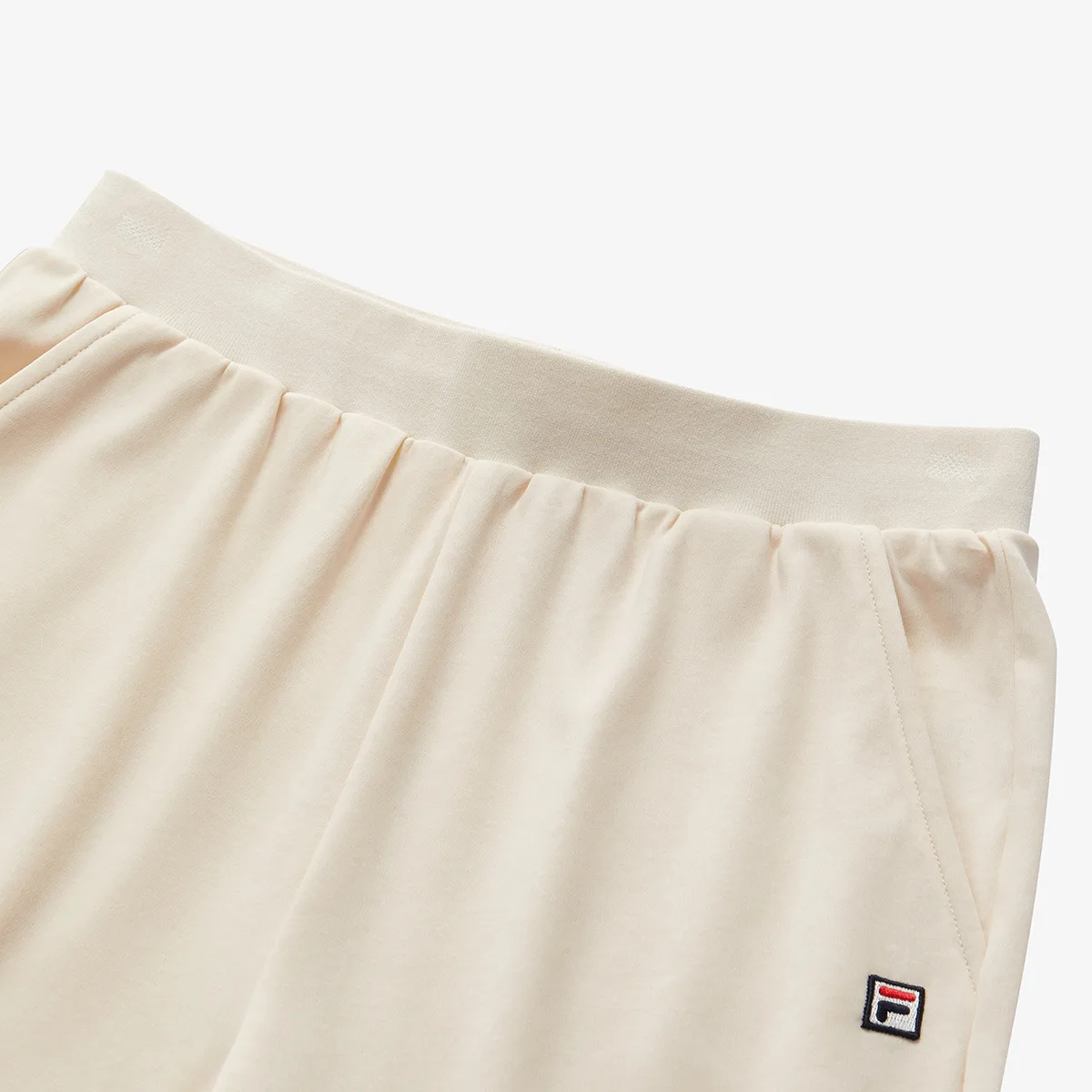 FILA KIDS Брюки умеренные unisex детские Arisa белые — фото 4