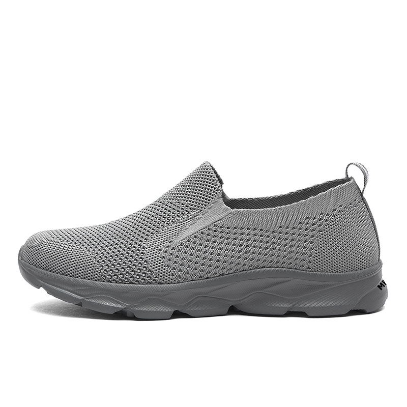

Medd Мужские прогулочные кроссовки черные с серым низкие, цвет Light Gray