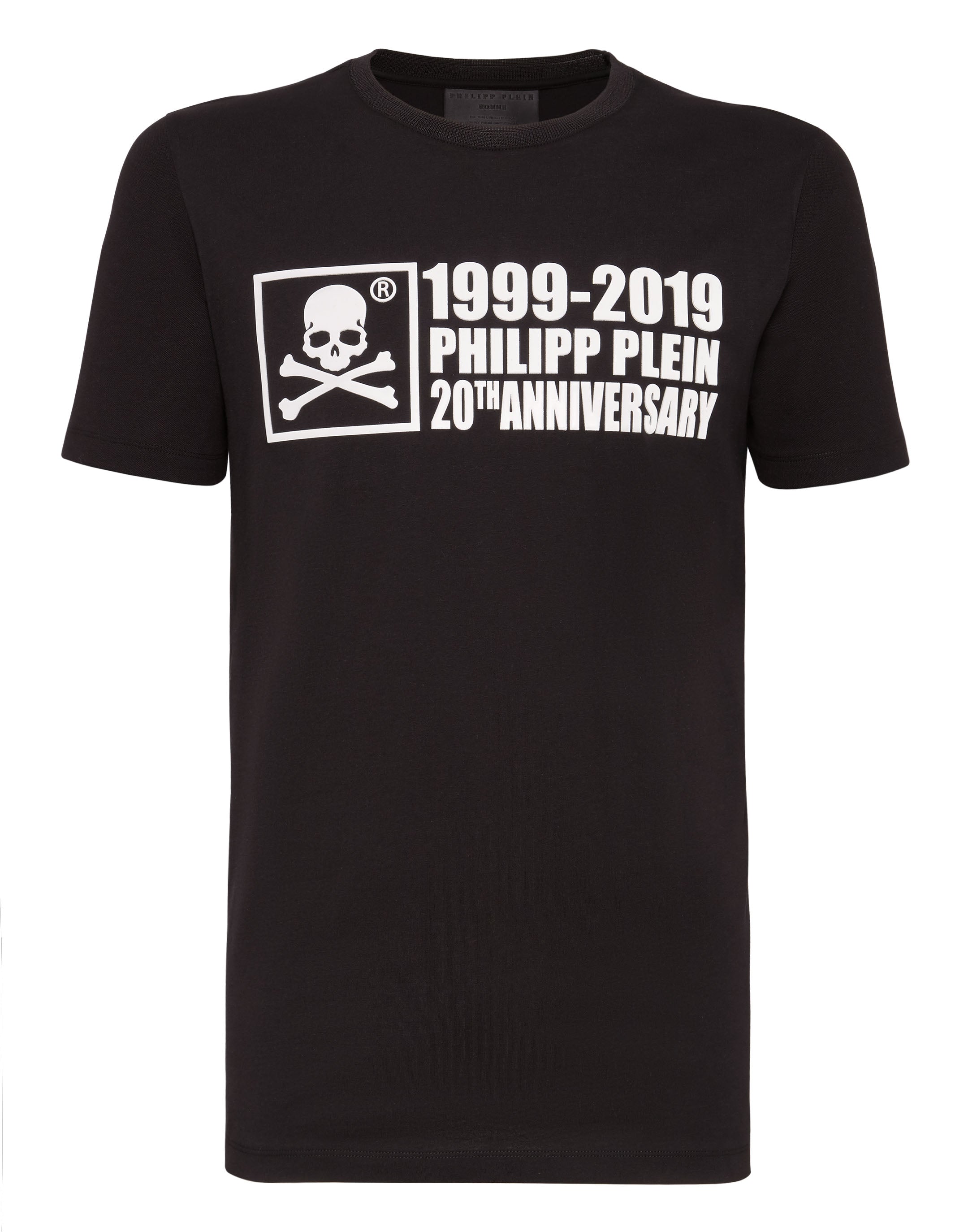 

Футболка Platinum Cut с круглым вырезом на 20-летие PHILIPP PLEIN, черный