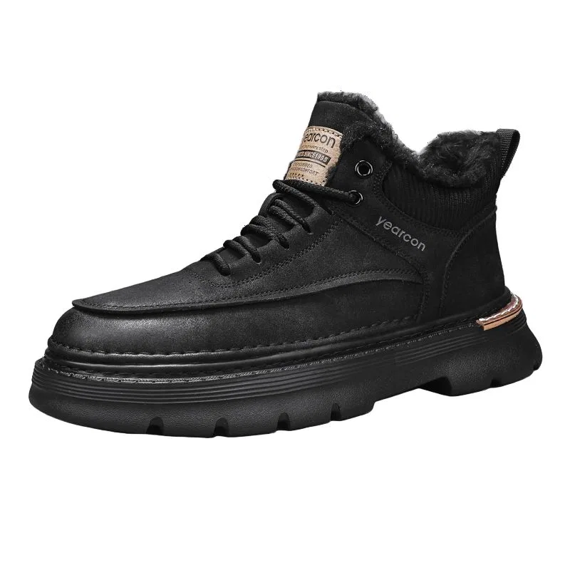 Утепленные высокие снежные ботинки YEARCON Agate Black
