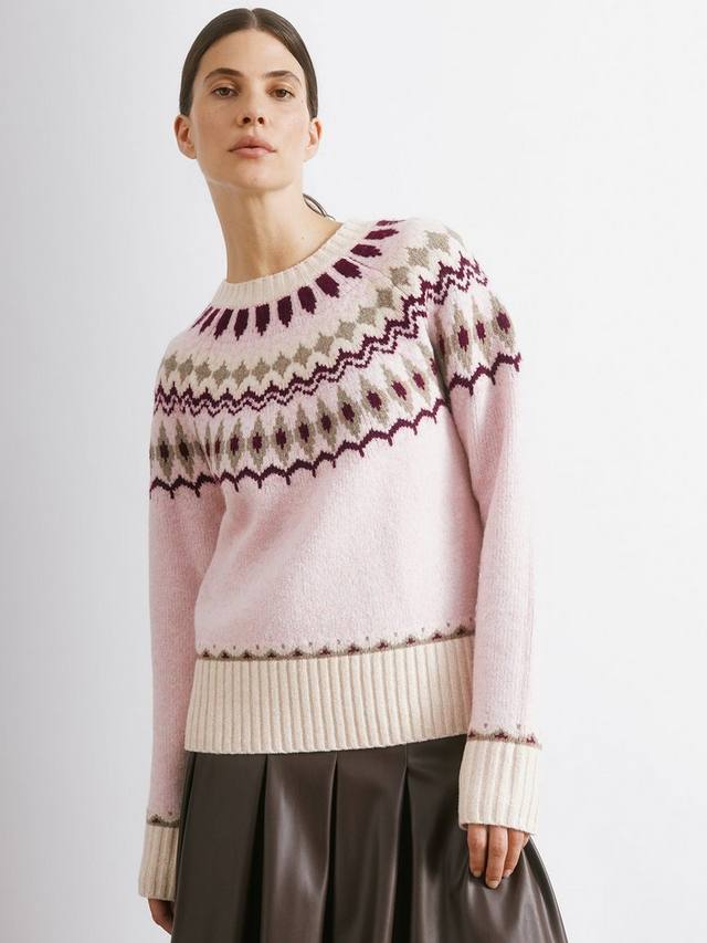 

Джемпер из шерстяной смеси с узором фэр-айл Albaray