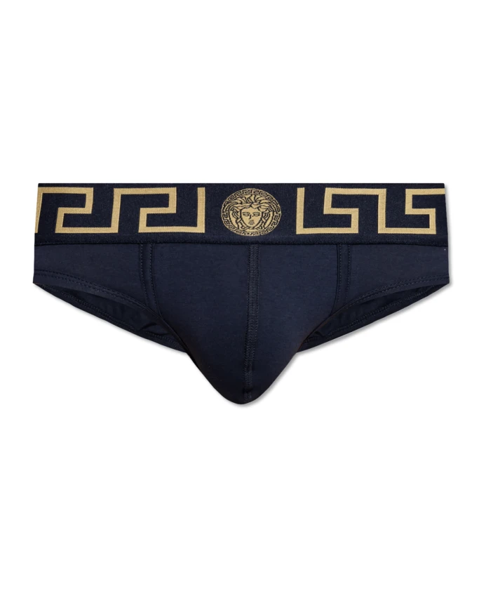 

Хлопковые трусы Versace, синий