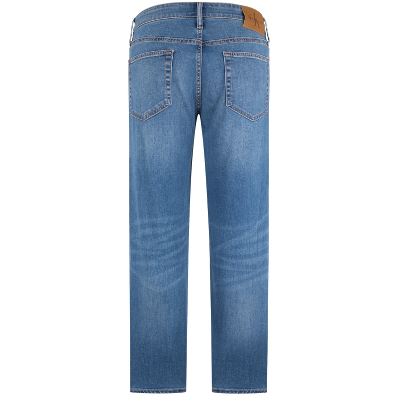 CALVIN KLEIN Jeans Мужские джинсы светло-голубые, 1A4-Denim Light Blue — фото 3