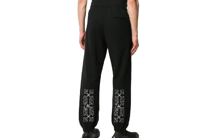 Штаны спортивные Off-White Slim Fit мужские, черный — фото 2