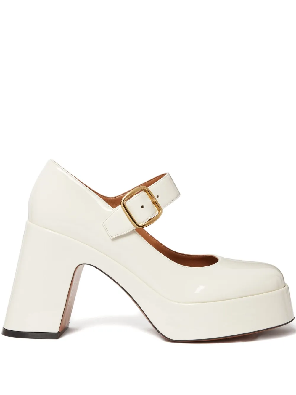 Туфли на платформе STELLA MCCARTNEY, нейтральный