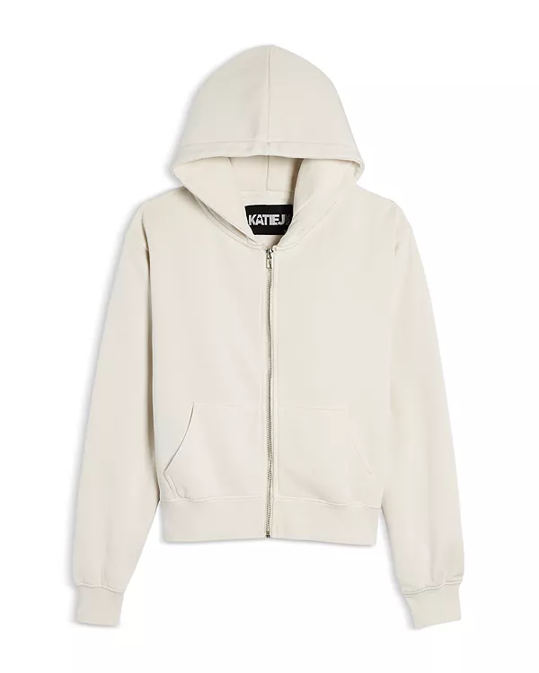 

Детская толстовка Cody на молнии для девочек - для детей постарше Katiejnyc, белый