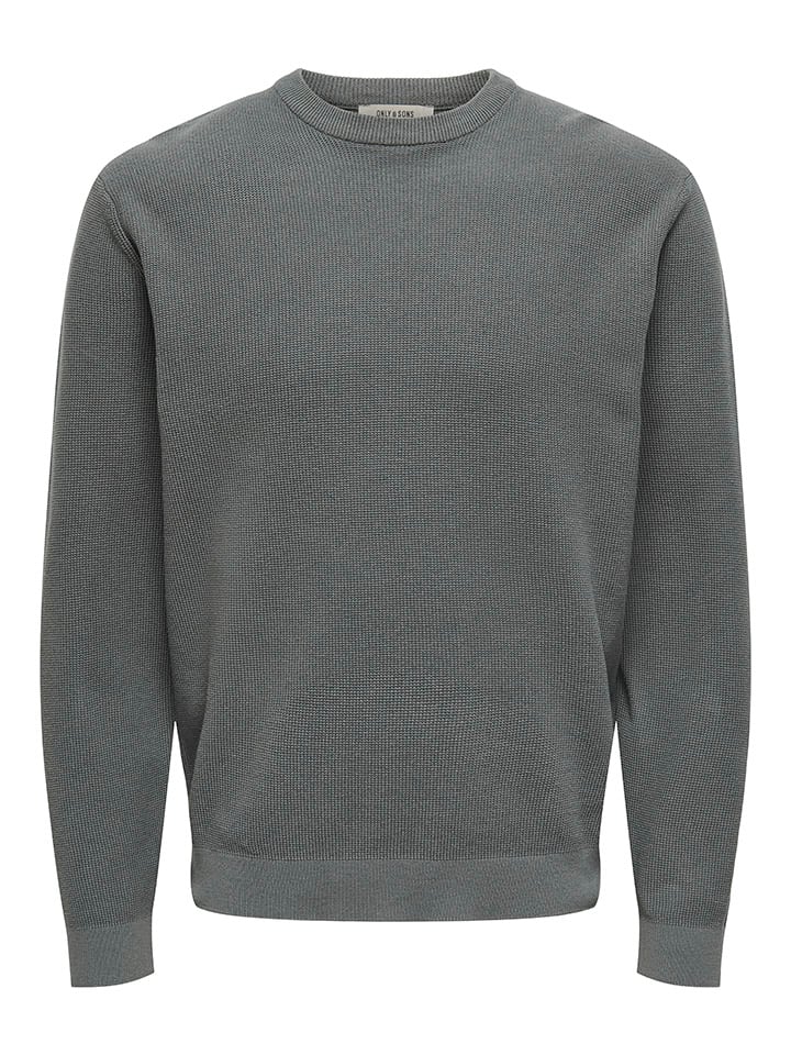 

Свитер Тони серого цвета ONLY & SONS