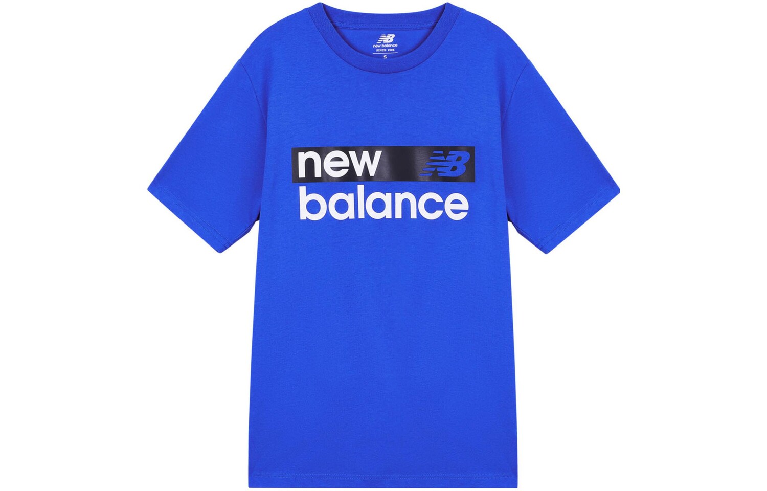 

Футболка с рисунком Tenacity для мужчин, синяя New Balance, синий