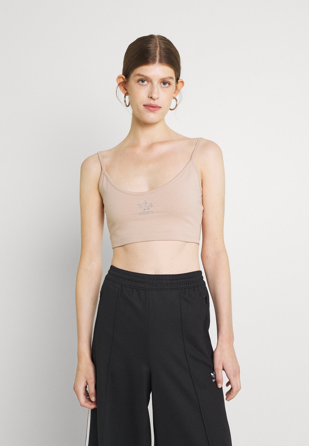 

Топ BRA Adidas Originals, бежевый