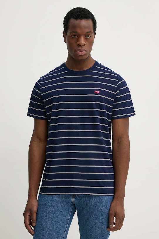 

Хлопковая футболка Levi'S, темно-синий