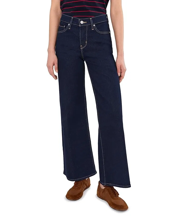 Джинсы широкие с отделкой швами 318 Seamed Wide Leg Levi's Womens, Darkest Sky