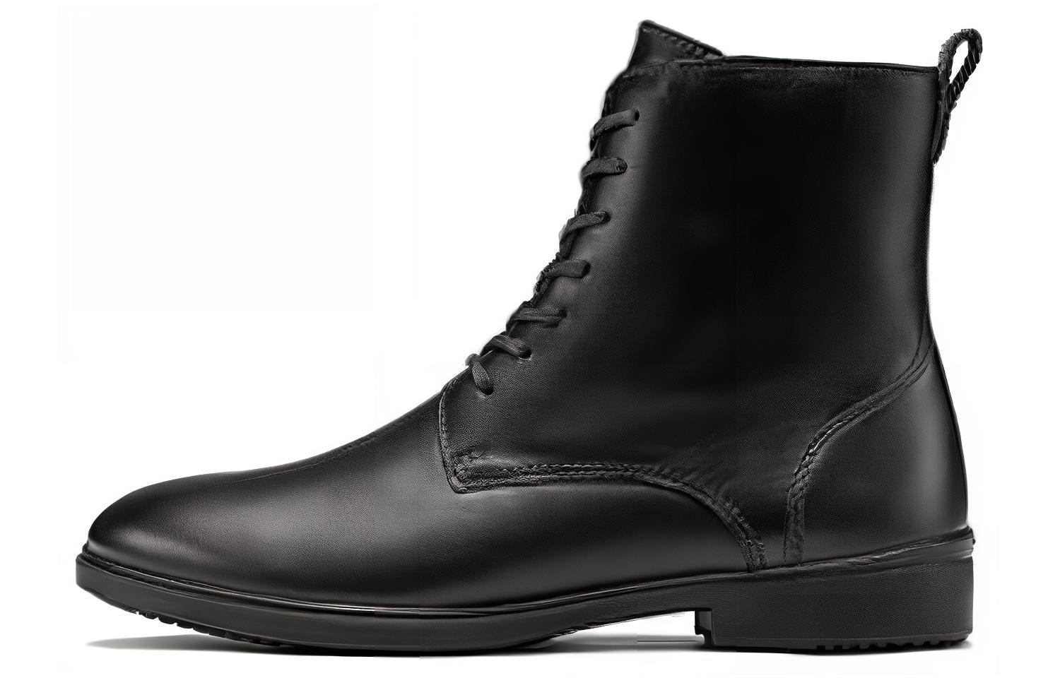 Ecco Короткие ботинки Martin 2 см, женские, черные