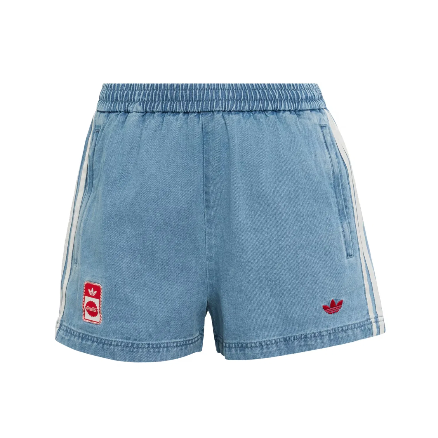 Джинсы Adidas Originals свободного кроя, синего цвета