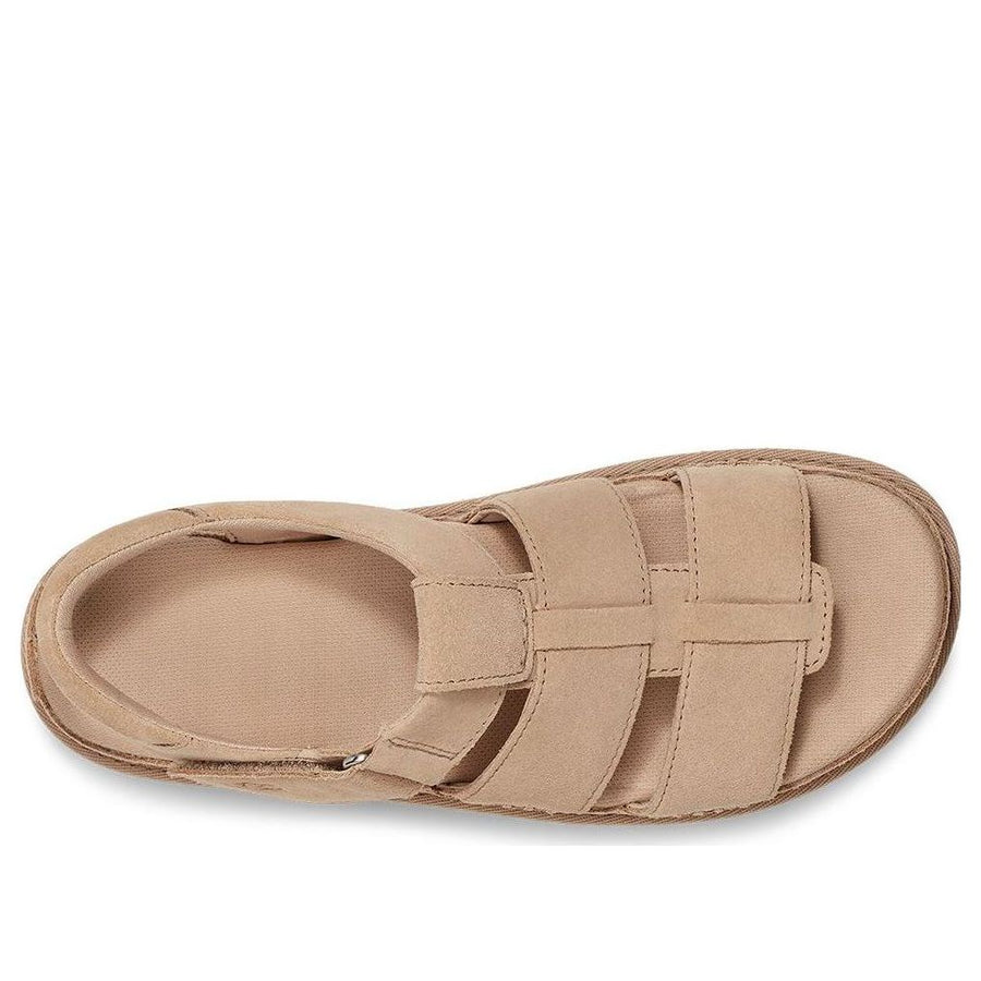 Сандалии (WMNS) UGG Goldenstar Strap Platform Sandal 'Driftwood', желто-коричневый — фото 3