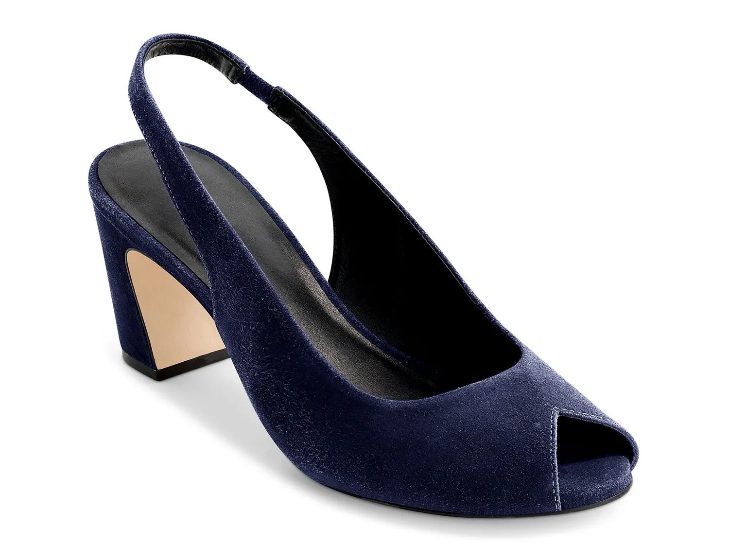 Сандалии Bernardo Adell Pump, Navy Suede