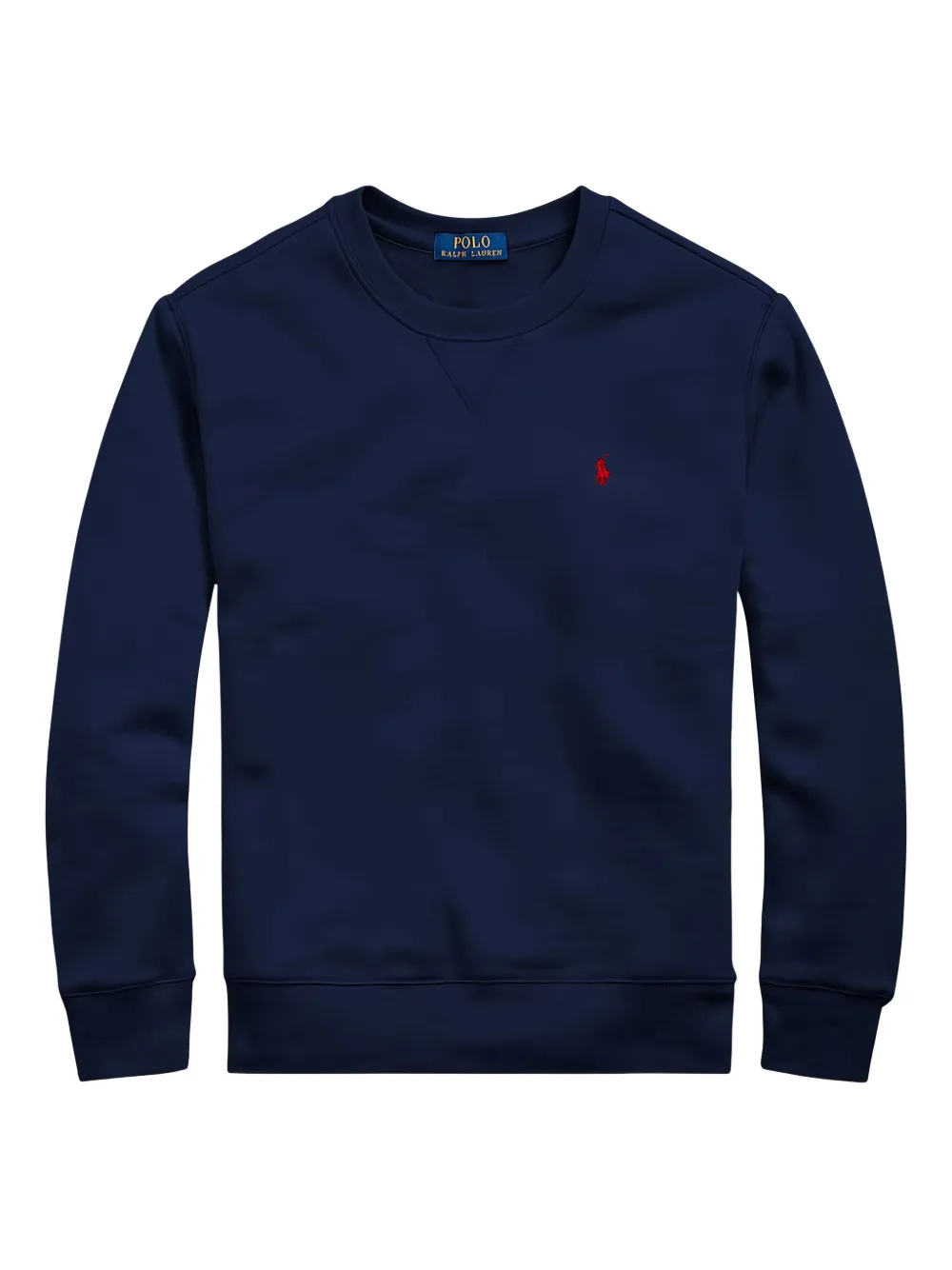 

Круизная толстовка с круглым вырезом темно-синего цвета Polo Ralph Lauren Kids, синий