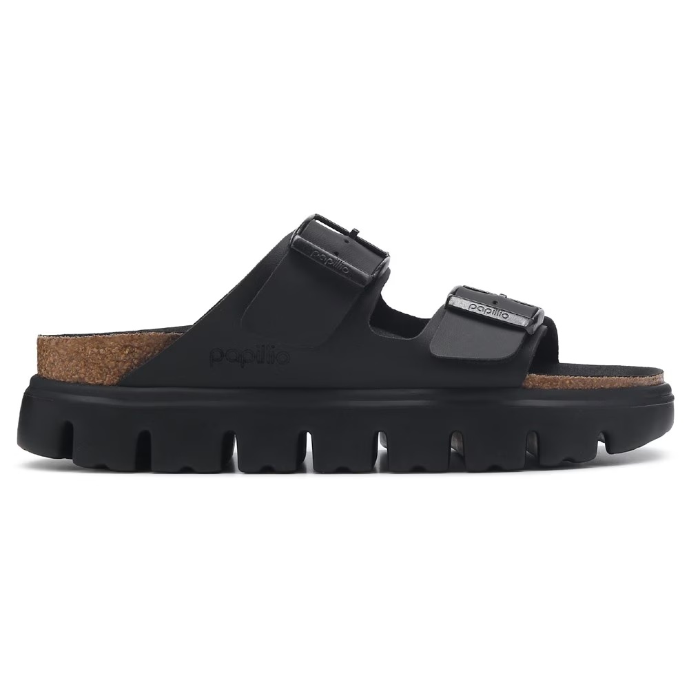 Сандалии на толстой подошве Arizona от Papillio Birkenstock, black/black — фото 2