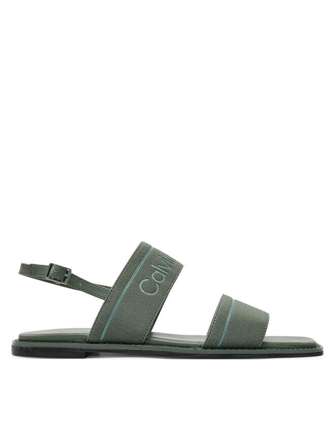 

Сандалии Calvin Klein Flat Sandal He HW0HW01990, зеленый