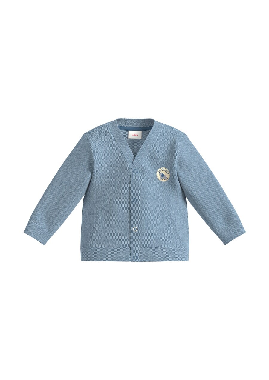 

Худи s.Oliver Zip-Up Hoodie, синий