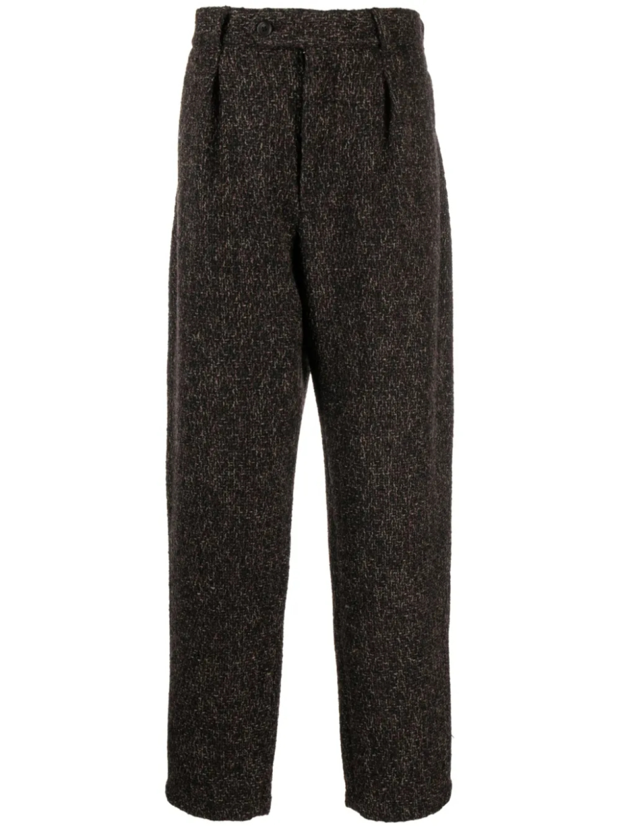 

Engineered Garments твидовые брюки Carlyle, коричневый