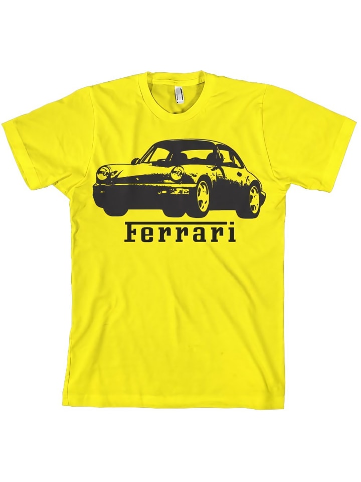 

Футболка 911 T-Shirt желтого цвета Ferrari, Желтый, Футболка 911 T-Shirt желтого цвета Ferrari