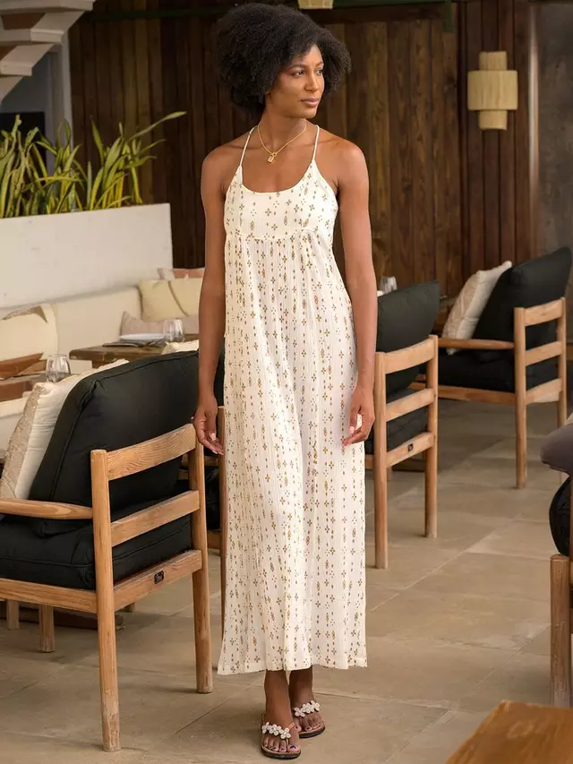 

Платье Aspiga Lenu Maxi, цвет white/gold