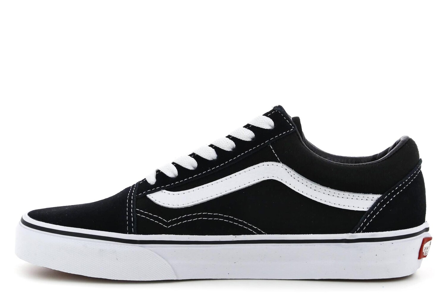 Ua кроссовки старой школы Vans, черный — фото 4