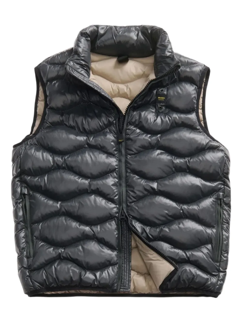 

Стеганый жилет Danny Blauer, серый