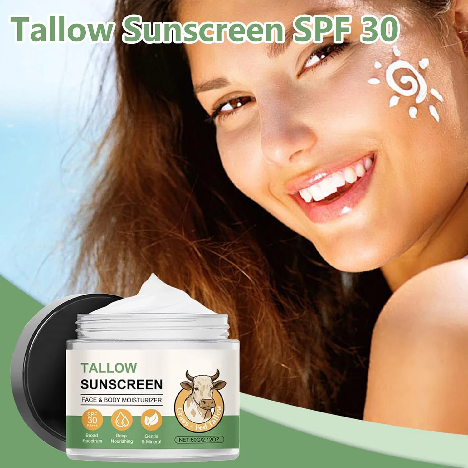 Натуральный солнцезащитный крем с SPF 60 Générique — фото 4