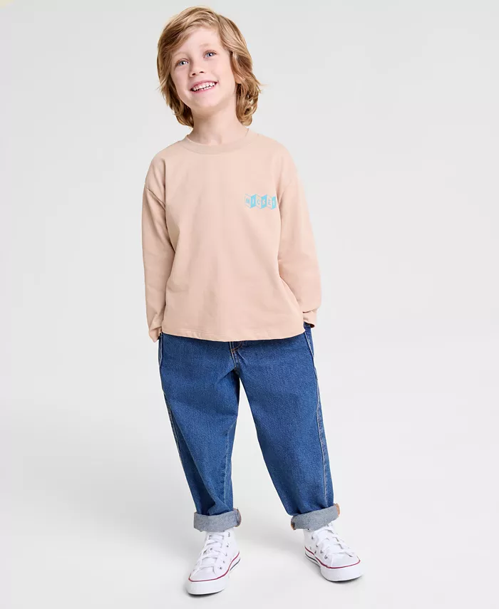 

Мальчики 2T-7 Disney Mickey Mouse футболка с длинным рукавом Disney | Macy'S