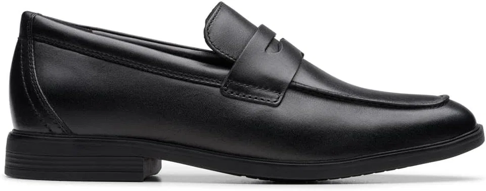 Туфли Clarks Originals Unisex Jonwin Craft Y Shoe, Black (Black Leather)
