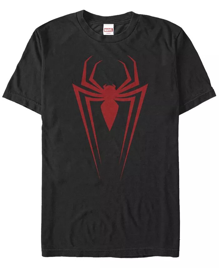 

Мужской костюм с логотипом Человека-паука Marvel Spider Chest, футболка с коротким рукавом Fifth Sun, черный