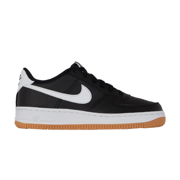 

Кроссовки Nike Air Force 1 Low GS 'Black Gum', черный