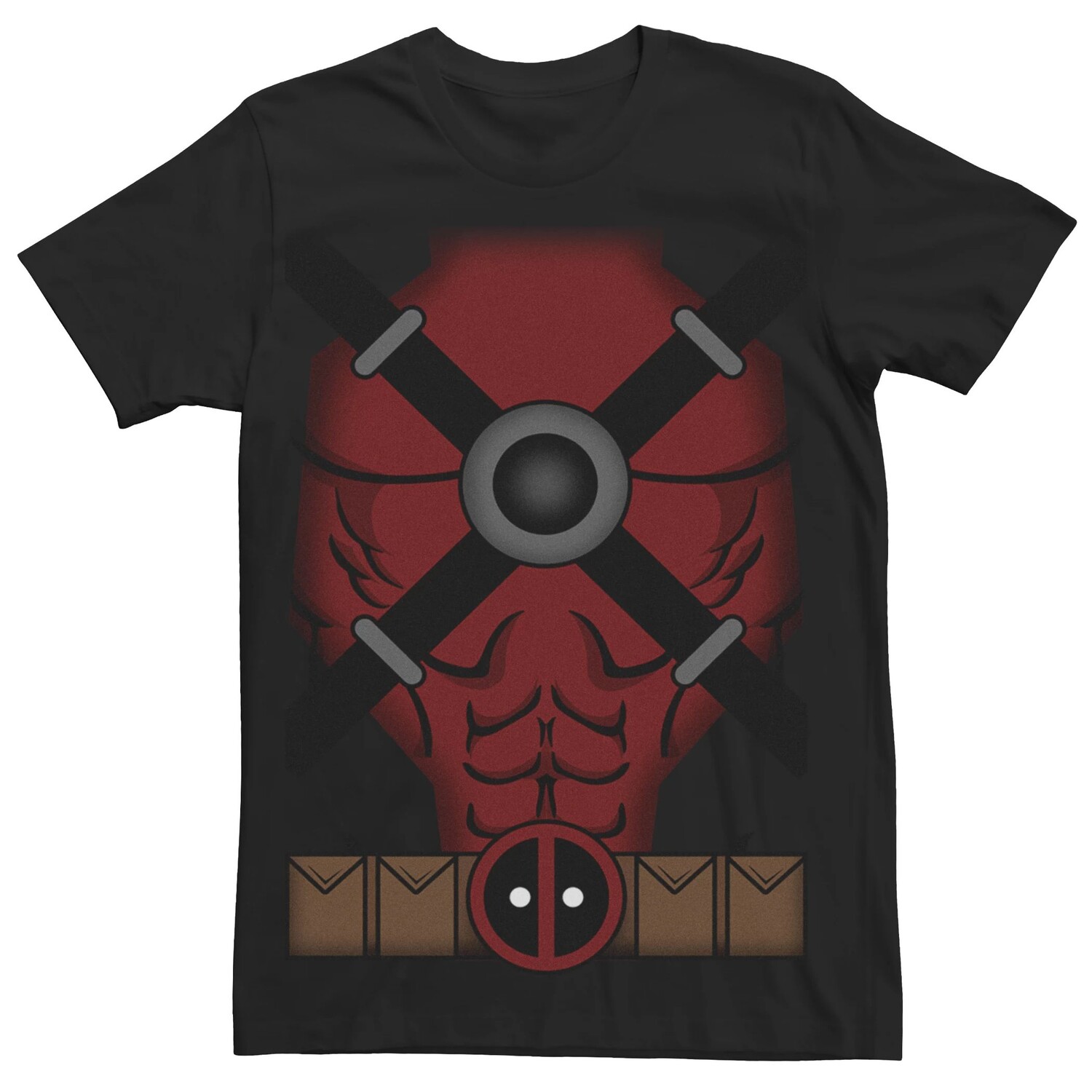 

Мужская футболка с рисунком Дэдпула Marvel Licensed Character