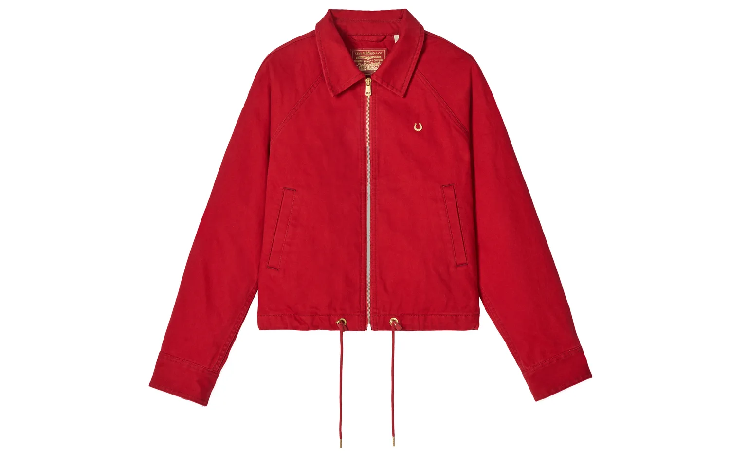 Levis Куртка Year Of The Horse Limited Collection женская с красным лацканом утепленная