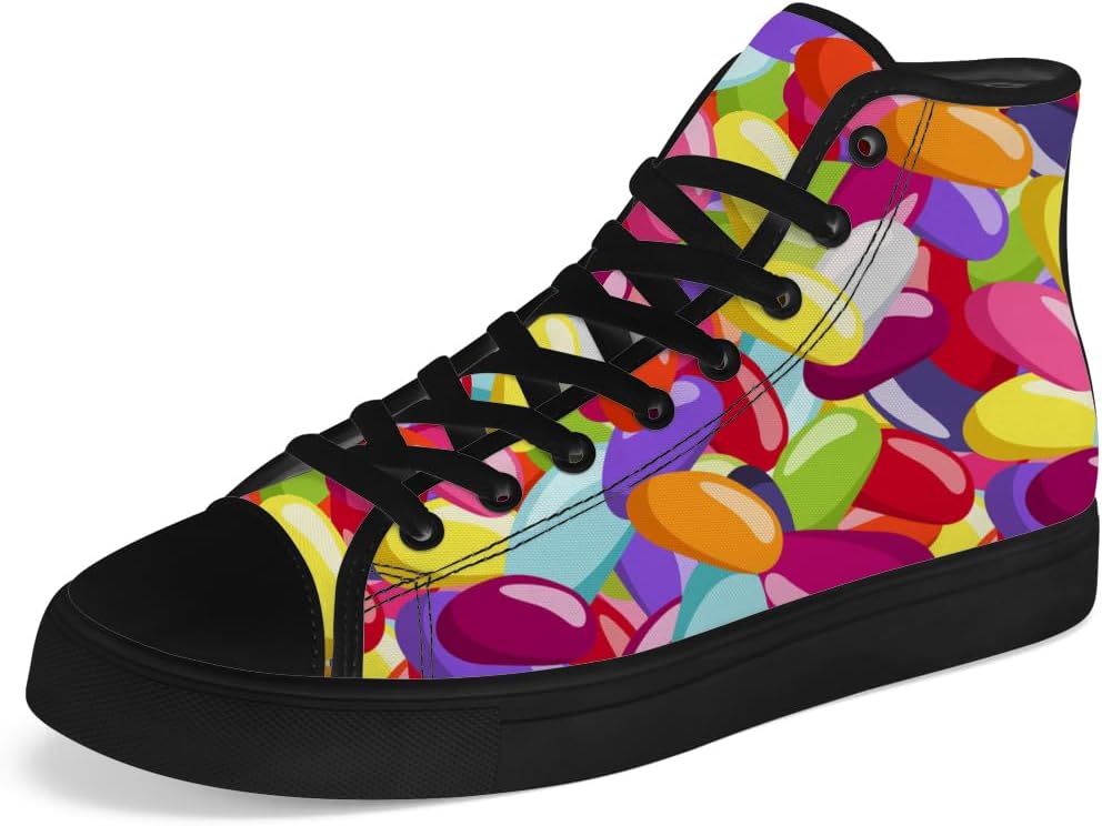 

Высокие кроссовки на шнуровке для мужчин и женщин Chebing, 614 Multicolor