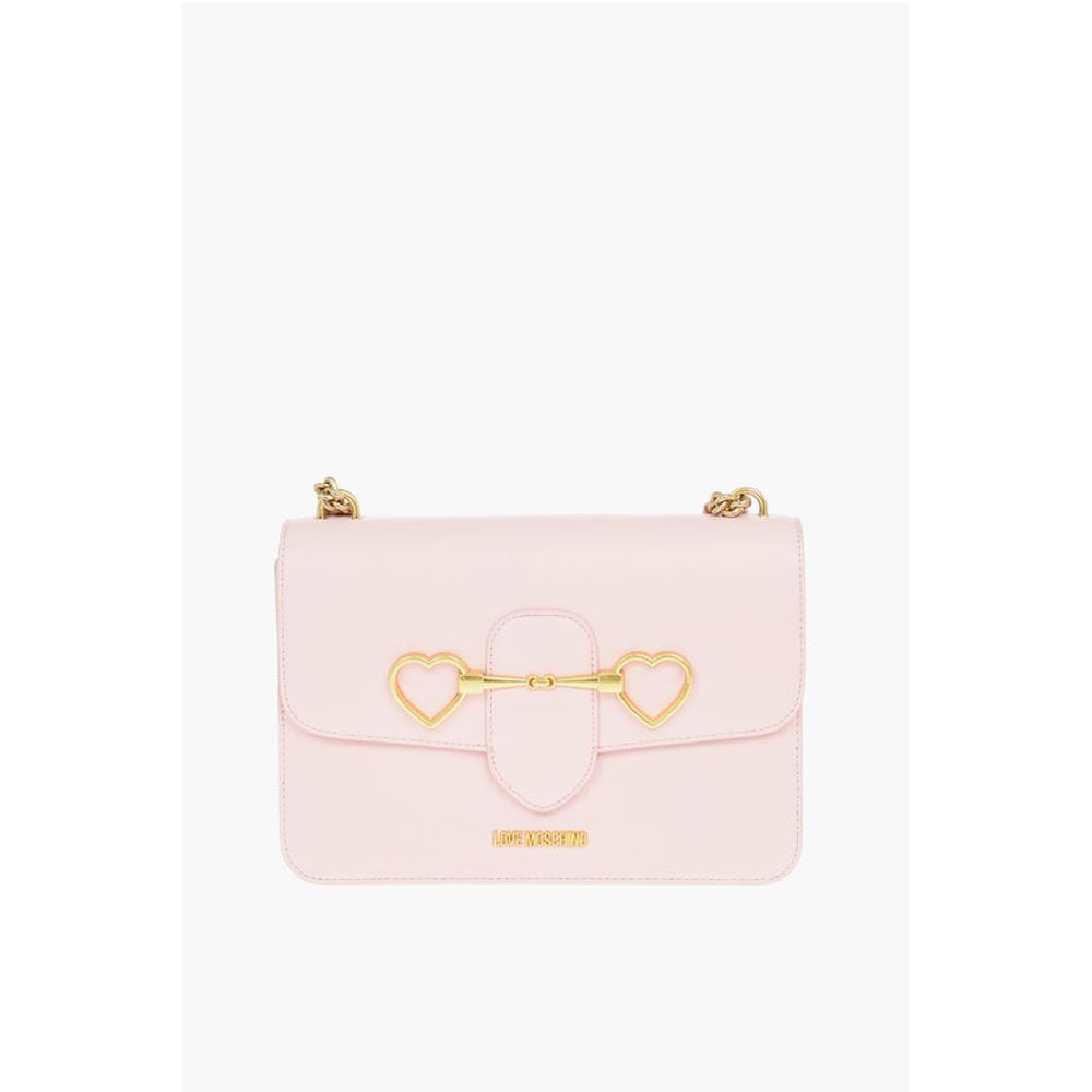 

Сумка через плечо из искусственной кожи с золотистым зажимом LOVE Moschino, Multicolor
