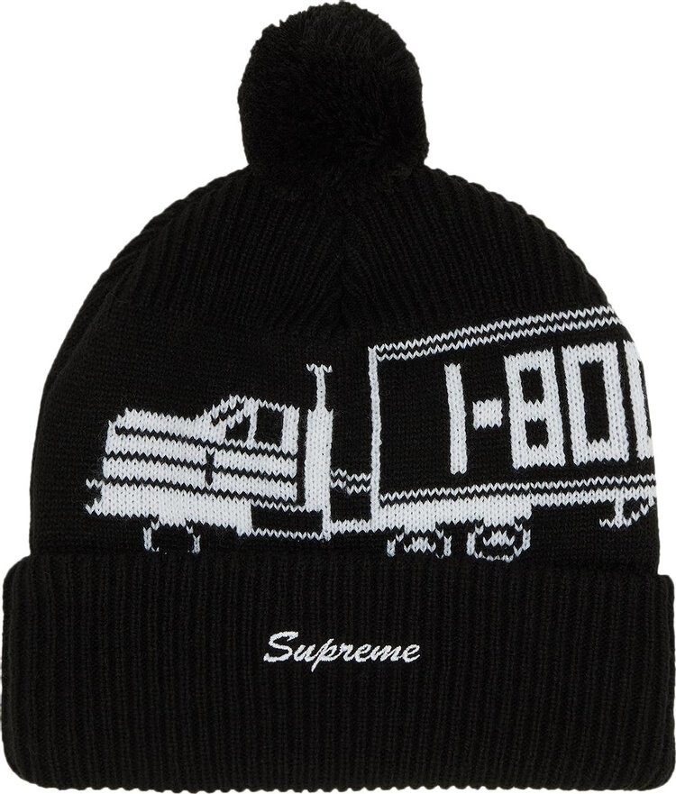 

Шапка Supreme 18 Wheeler 'Black', черный