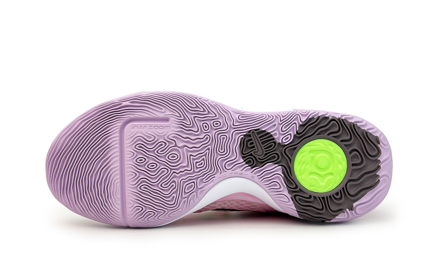 Кроссовки Nike KD Trey 5 IX Vintage Basketball Shoes Unisex Mid-top Pink/Purple, розовый — фото 3