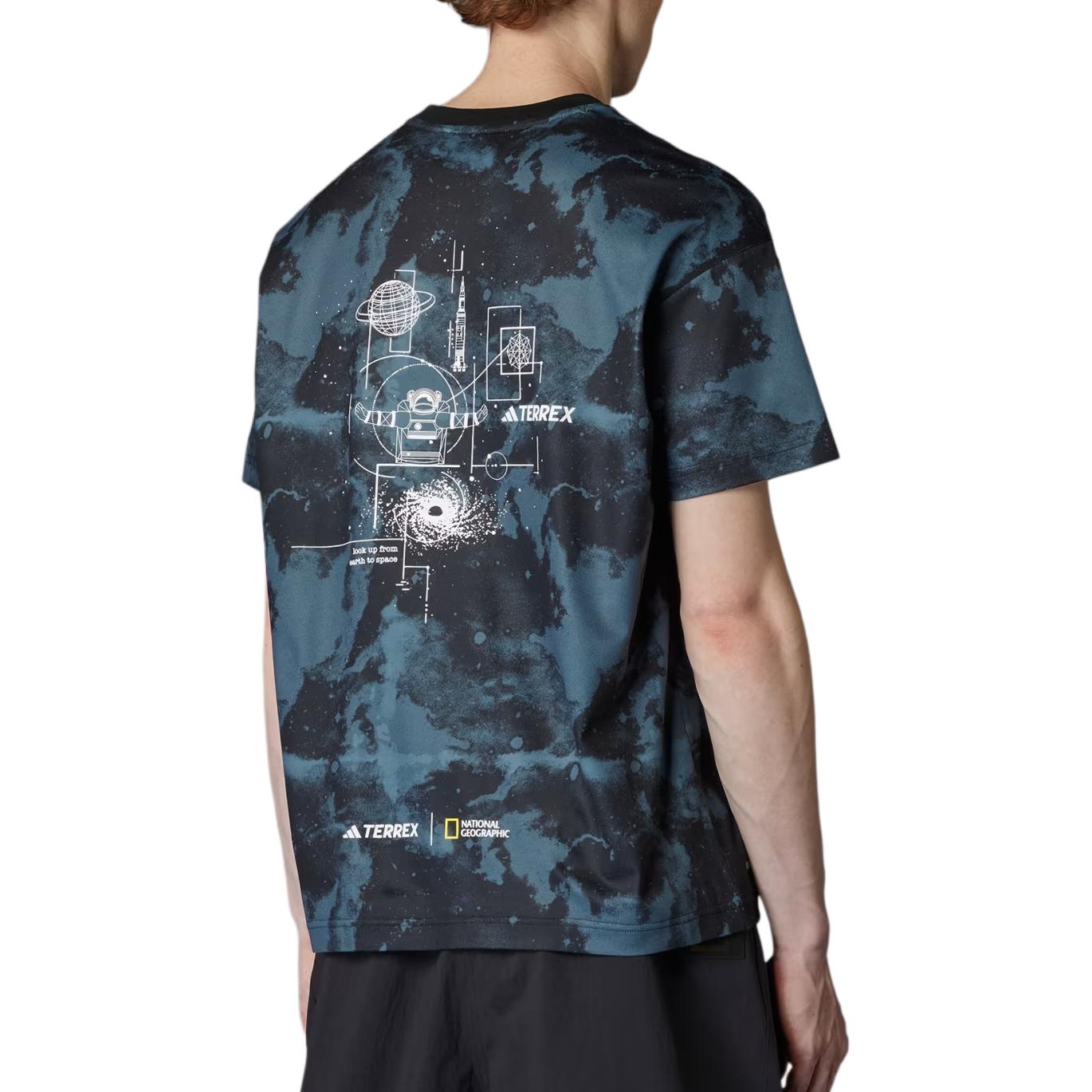 Adidas Футболка Terre Unisex Black — фото 3