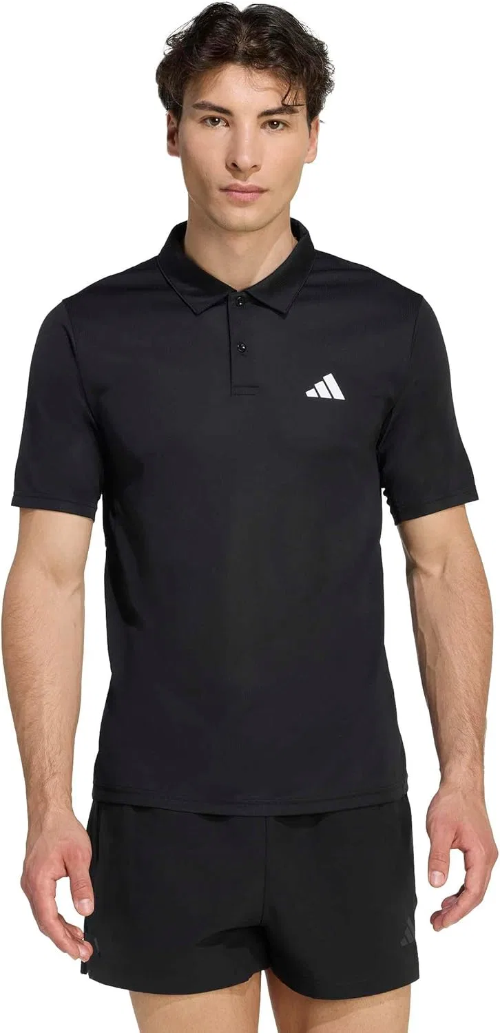 Поло для тренировок adidas, черный