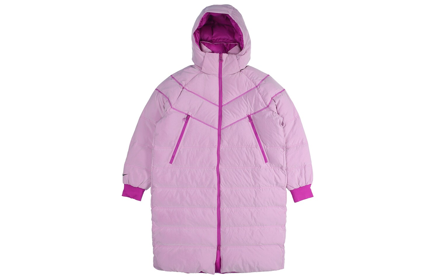 

Женский пуховик Nike, цвет Bright purple
